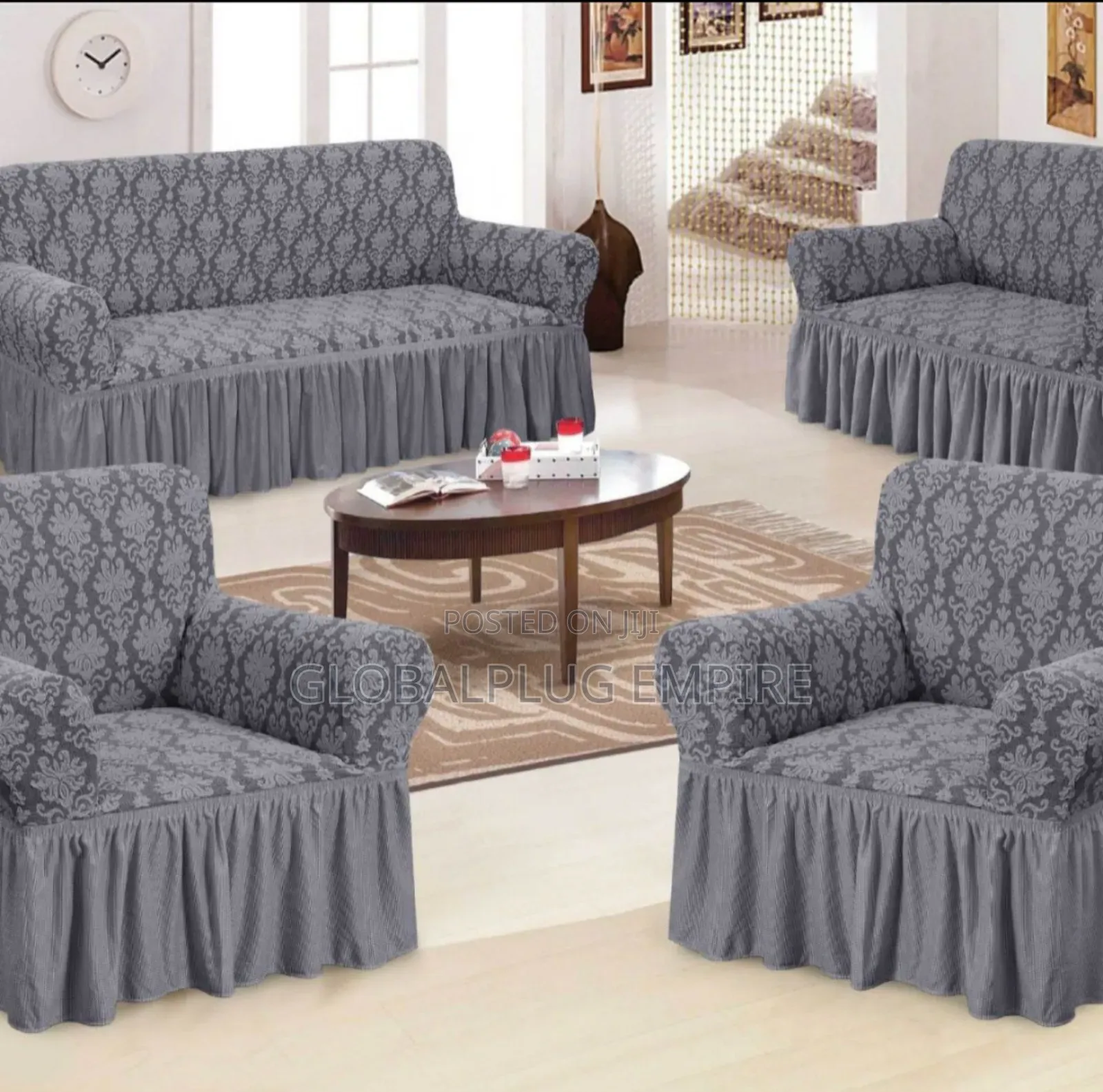 Premium Stretch Sofa Covers Made With High-quality Elastic Fabric