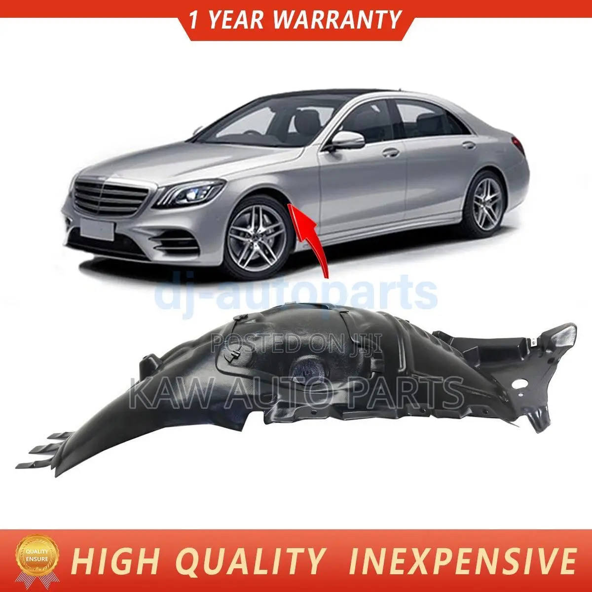 Mudguard Rubber For Mercedes Benz C300 Or W205