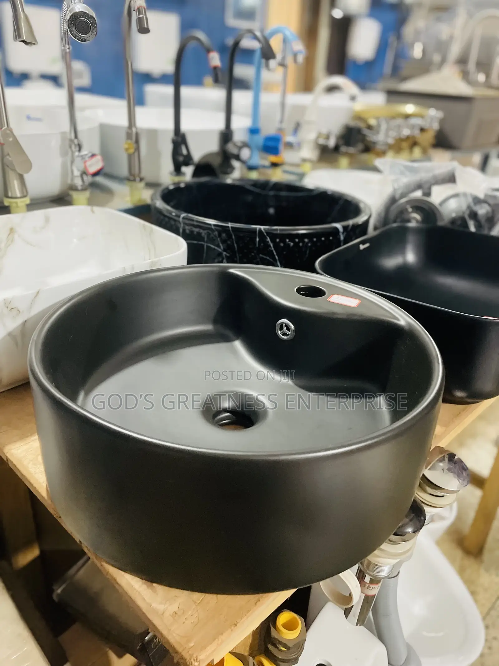 Black Pedicure Basin