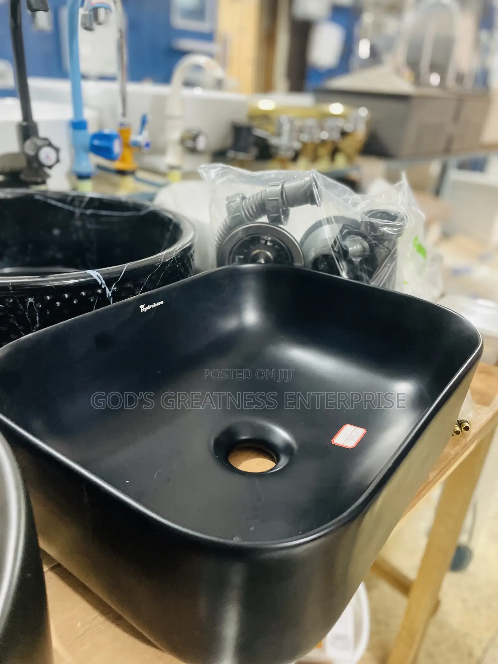 Black Pedicure Basin