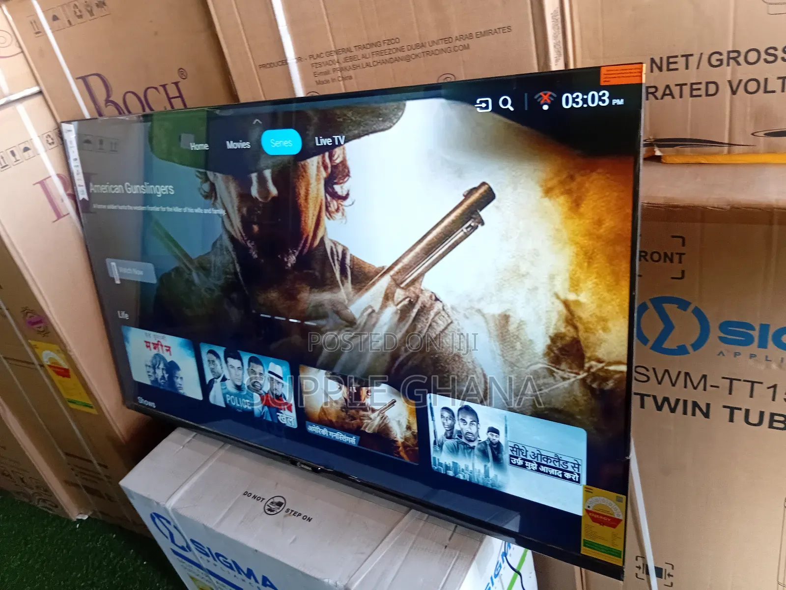 Sigma Smart Tv 55 Inches – Crystal Clear Picture Quality!