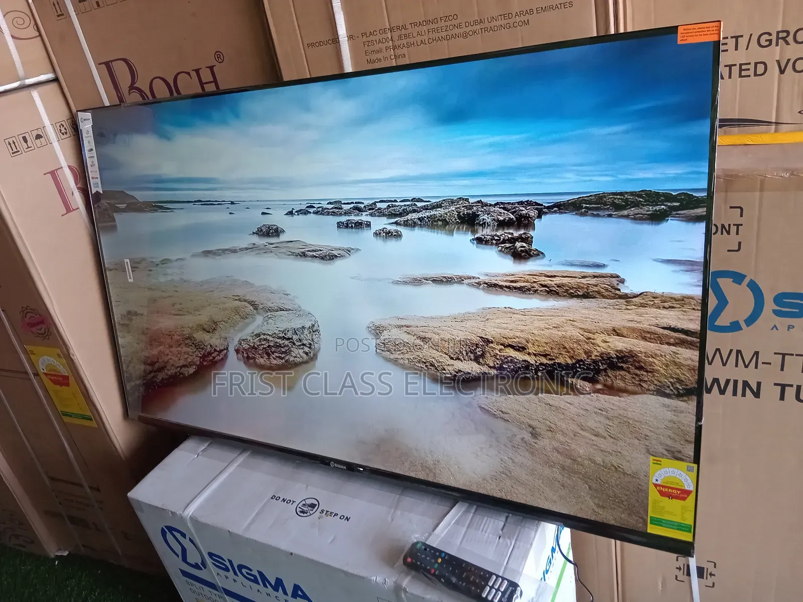 Sigma 55p635 55” Uhd Smart Tv – Sharp, Smart Stunning