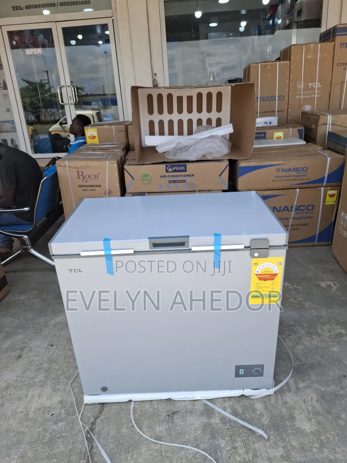 Quality TCL Chest Freezer 200litres With Basket Available for Sale