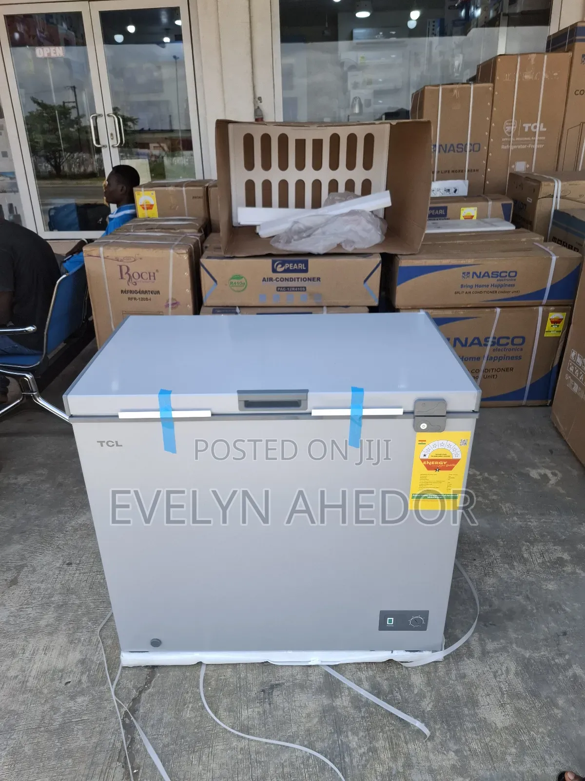 Quality TCL Chest Freezer 200litres With Basket Available for Sale