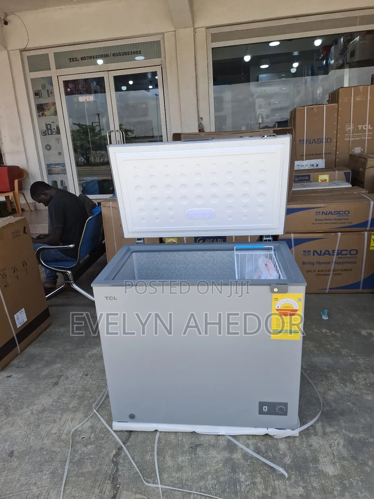 Quality TCL Chest Freezer 200litres With Basket Available for Sale