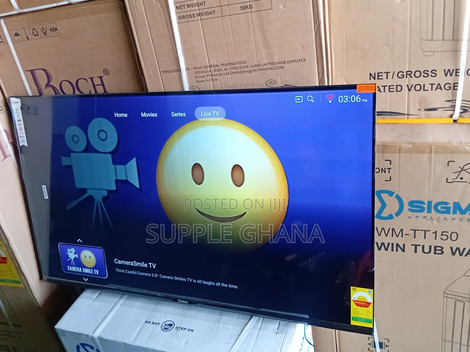 Sigma 55 Inches Smart Tv – High Definition Experience!