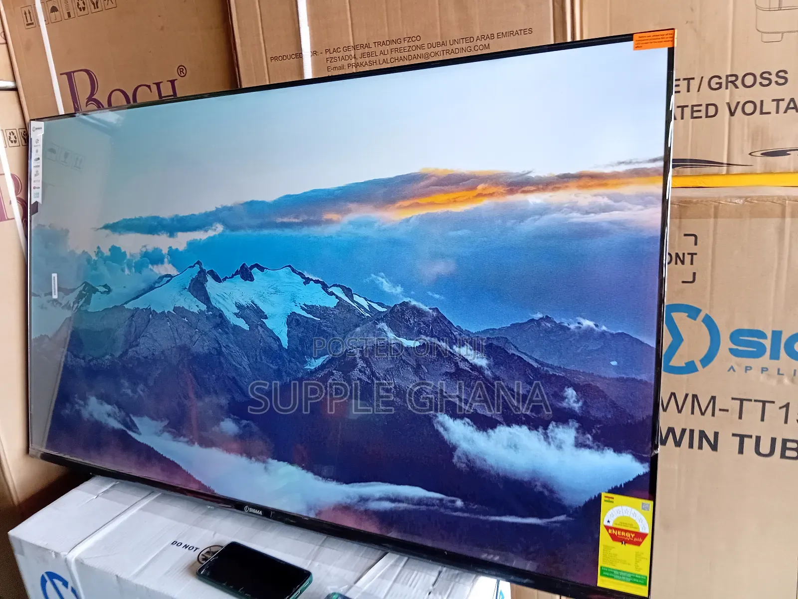 Sigma Smart Tv 55 Inches – Smart Choice for Every Home