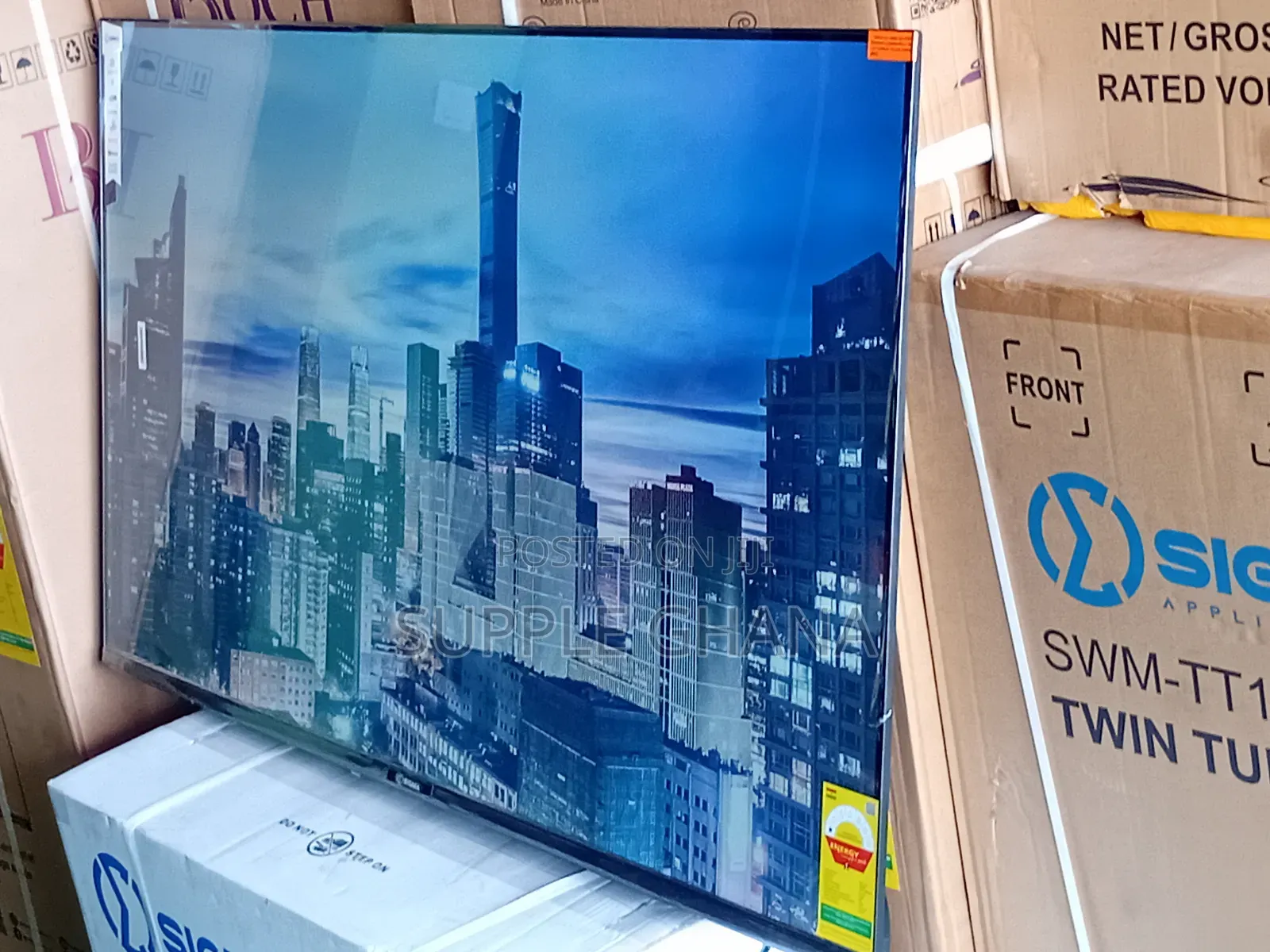 Big Screen Fun Sigma Smart Tv 55 Inches for Sale