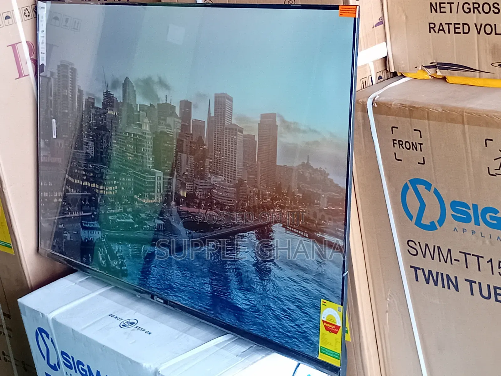 Big Screen Fun Sigma Smart Tv 55 Inches for Sale