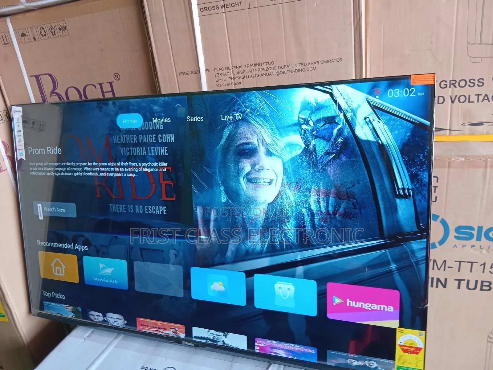 Sigma 55 Inches Smart Android Tv – Home Cinema Experience