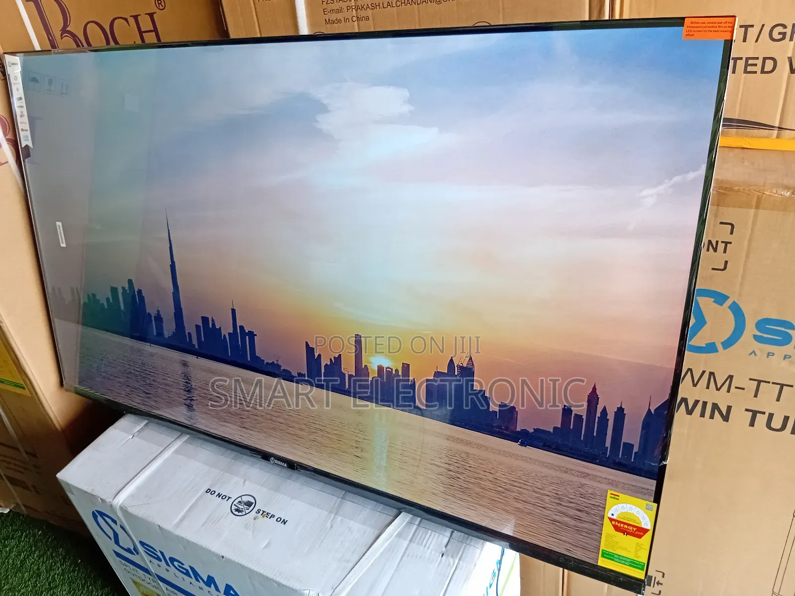 Crystal Vision With Sigma 55 Inches Smart-Tv