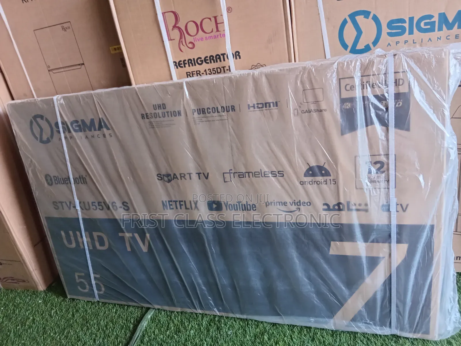 Sigma 55” Smart Led – Big Screen, Smart Features