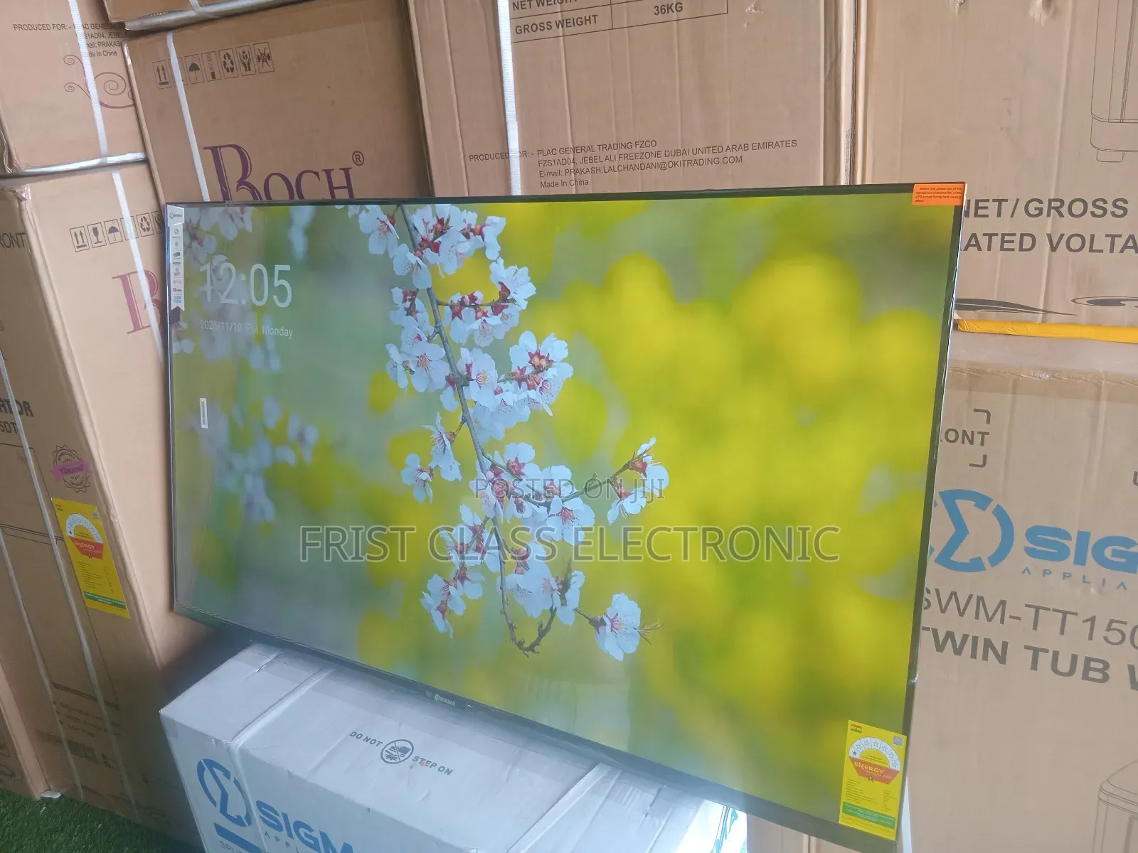 Sigma 55” Smart Tv – Clear Vision, Powerful Sound