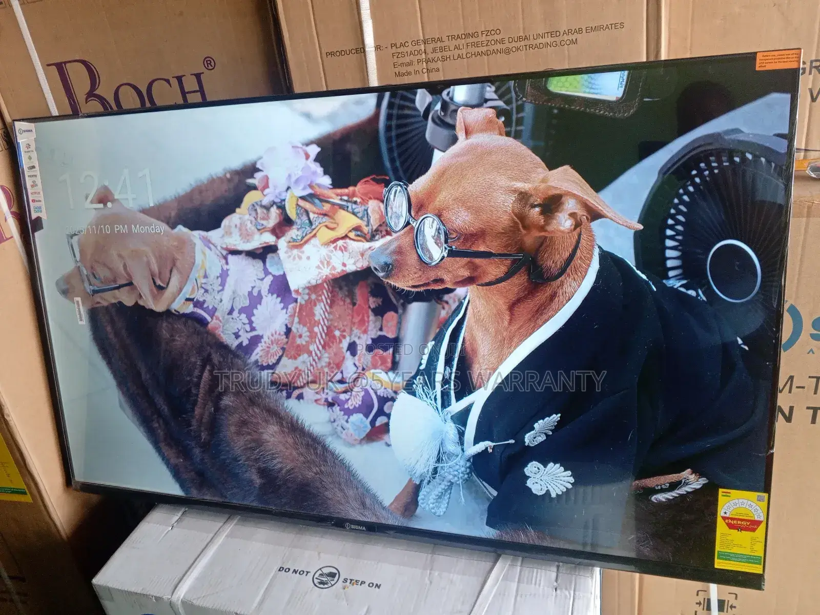 Sigma 55” Smart Tv – Ultra Hd Vision, Smart Innovation Sigma Tv