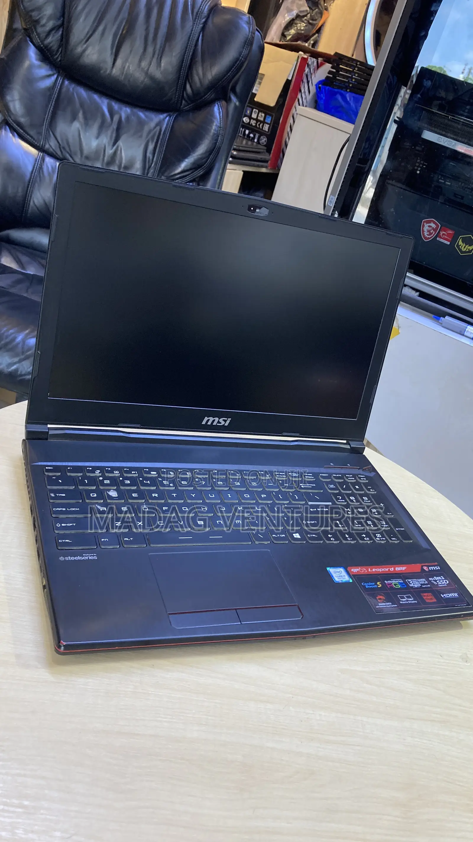 Laptop MSI GP63 Leopard 8RE 16GB Intel Core I7 SSD 512GB