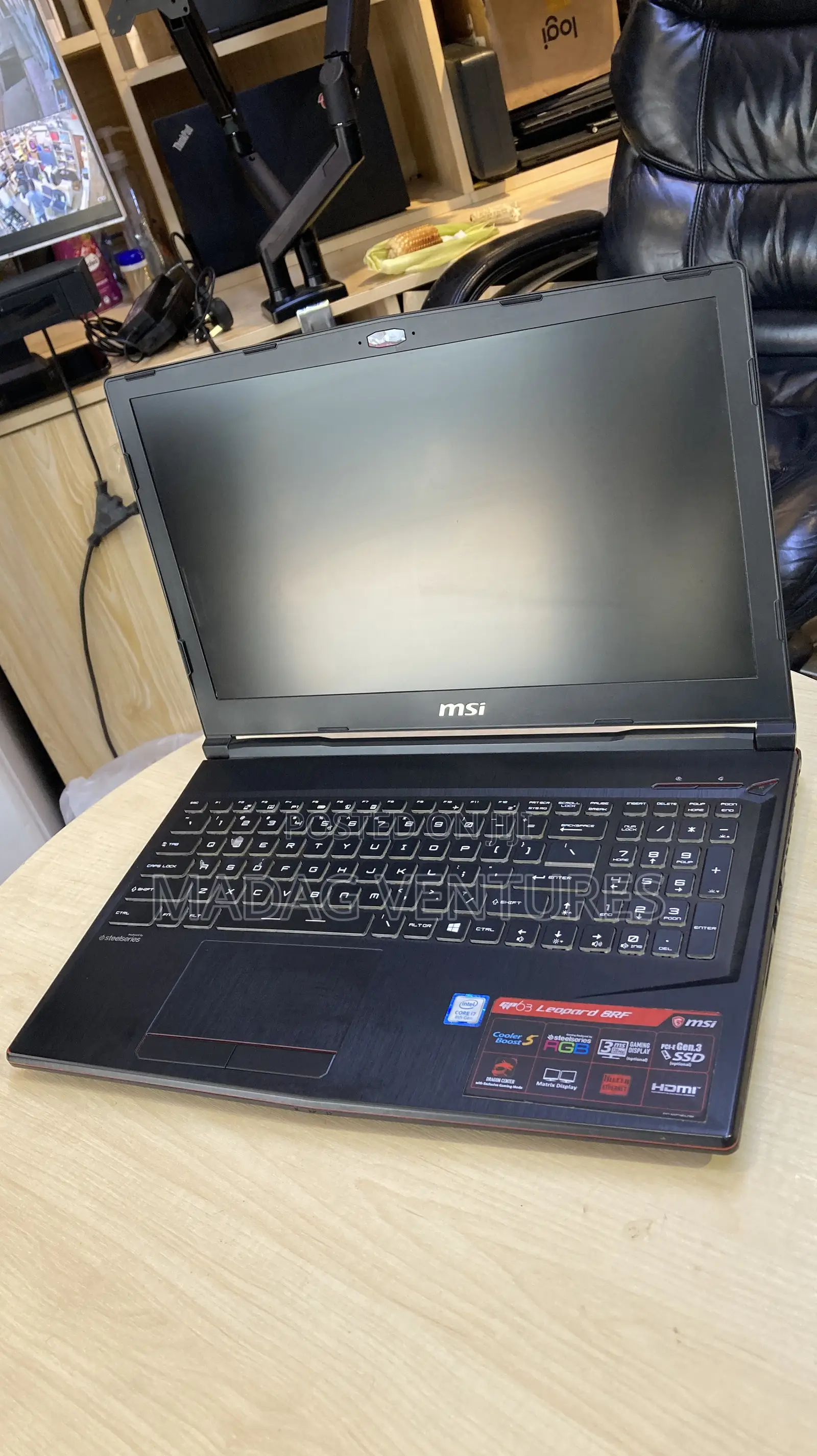Laptop MSI GP63 Leopard 8RE 16GB Intel Core I7 SSD 512GB