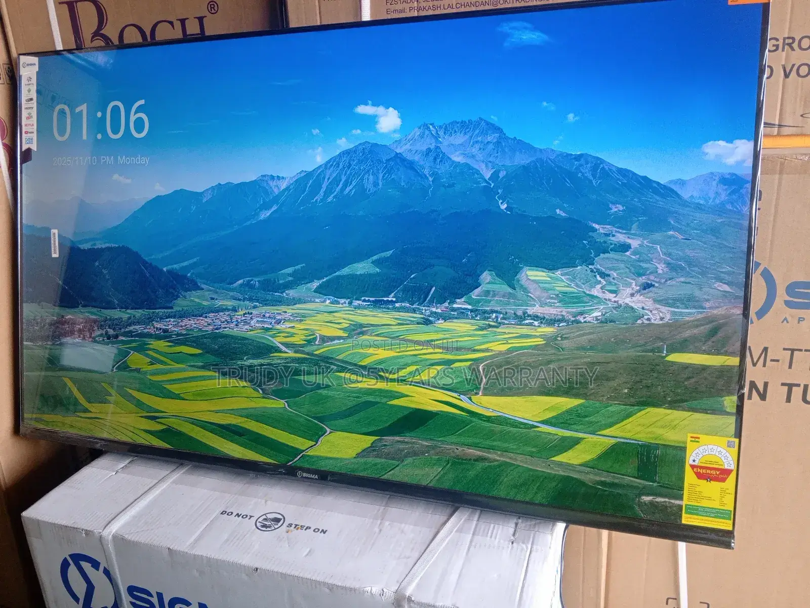 Sigma 55” Uhd Smart Tv – The Future on Your Wall Sigma Tv