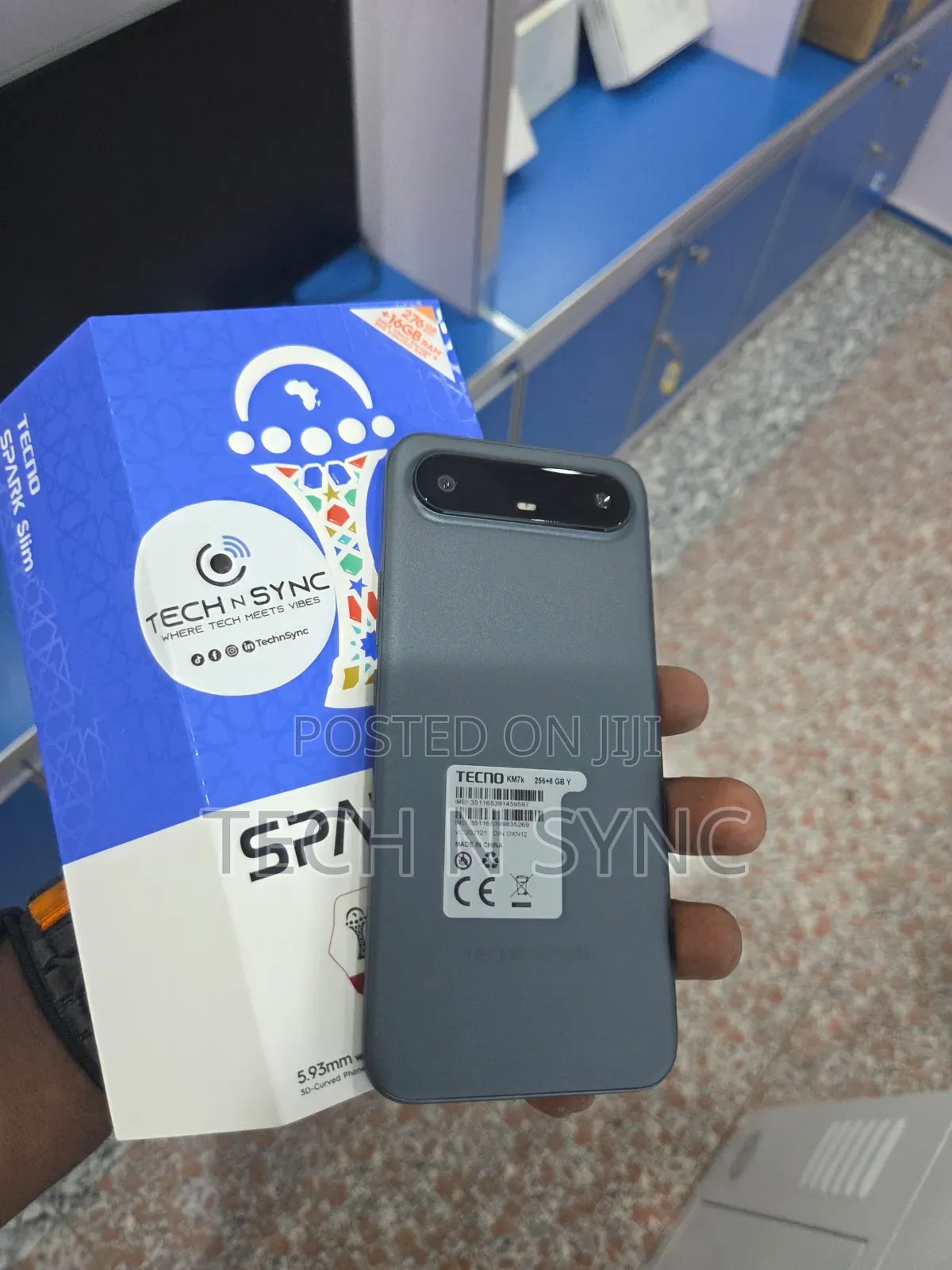 New Tecno Spark Slim 256 GB White