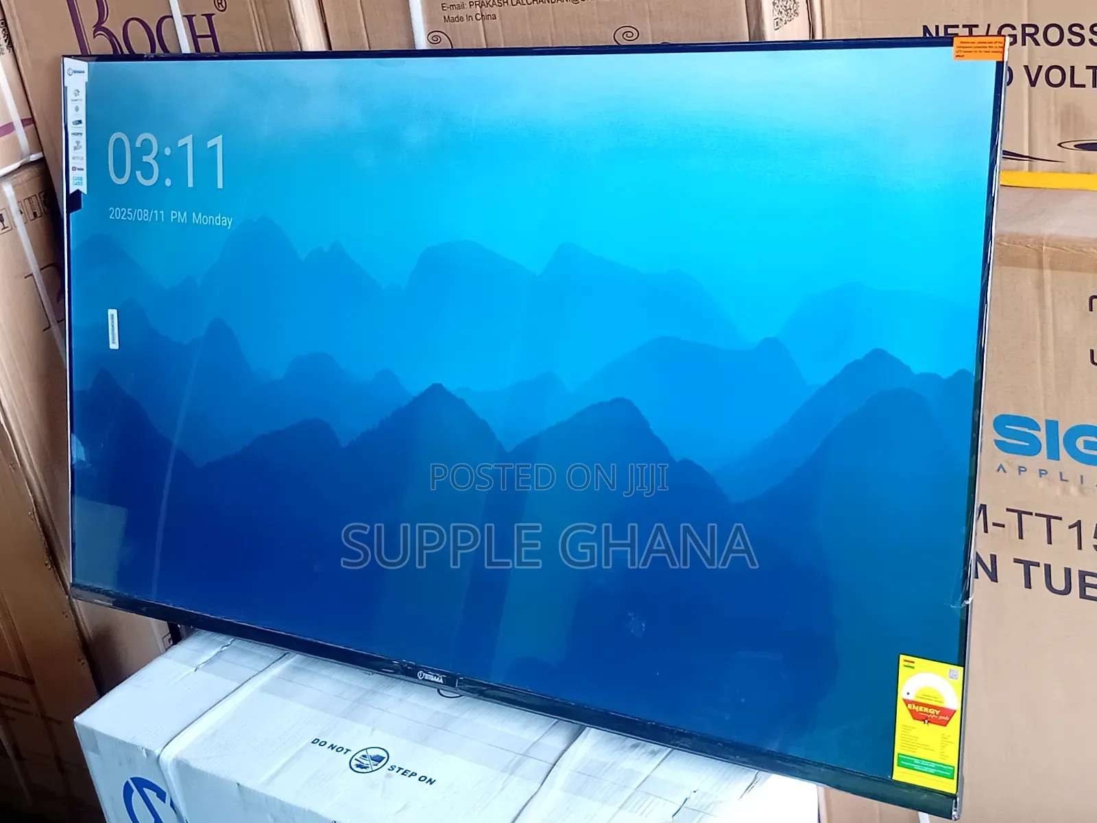 Game, Stream Chill With Sigma 55 Inches Smart Tv