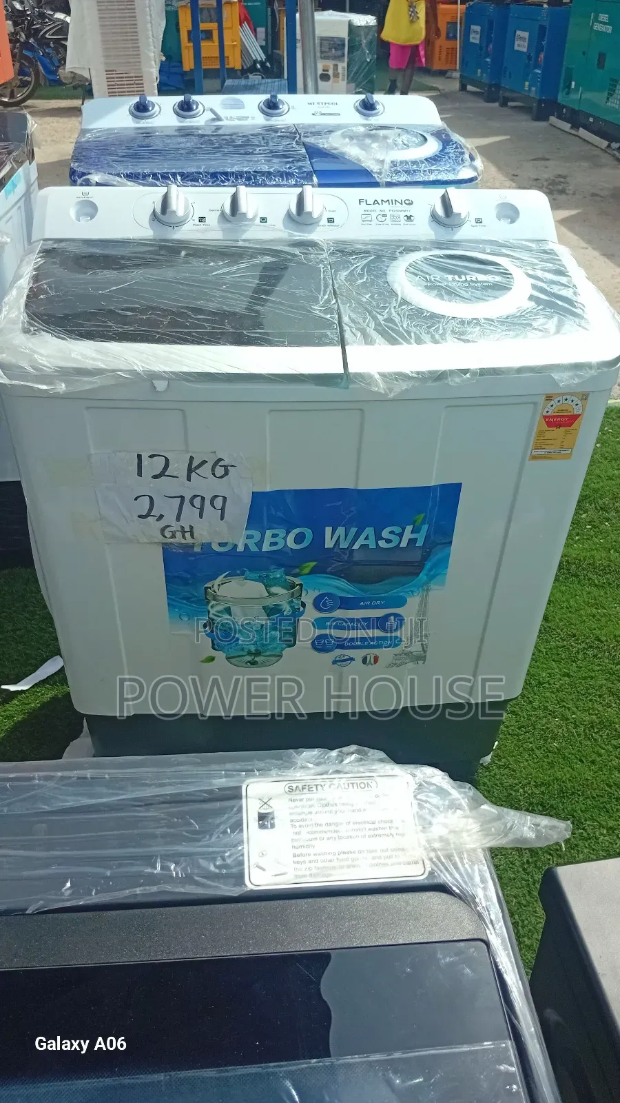 Wash Wave Flamino 12kg Washing Machine Flamino Washing Machine