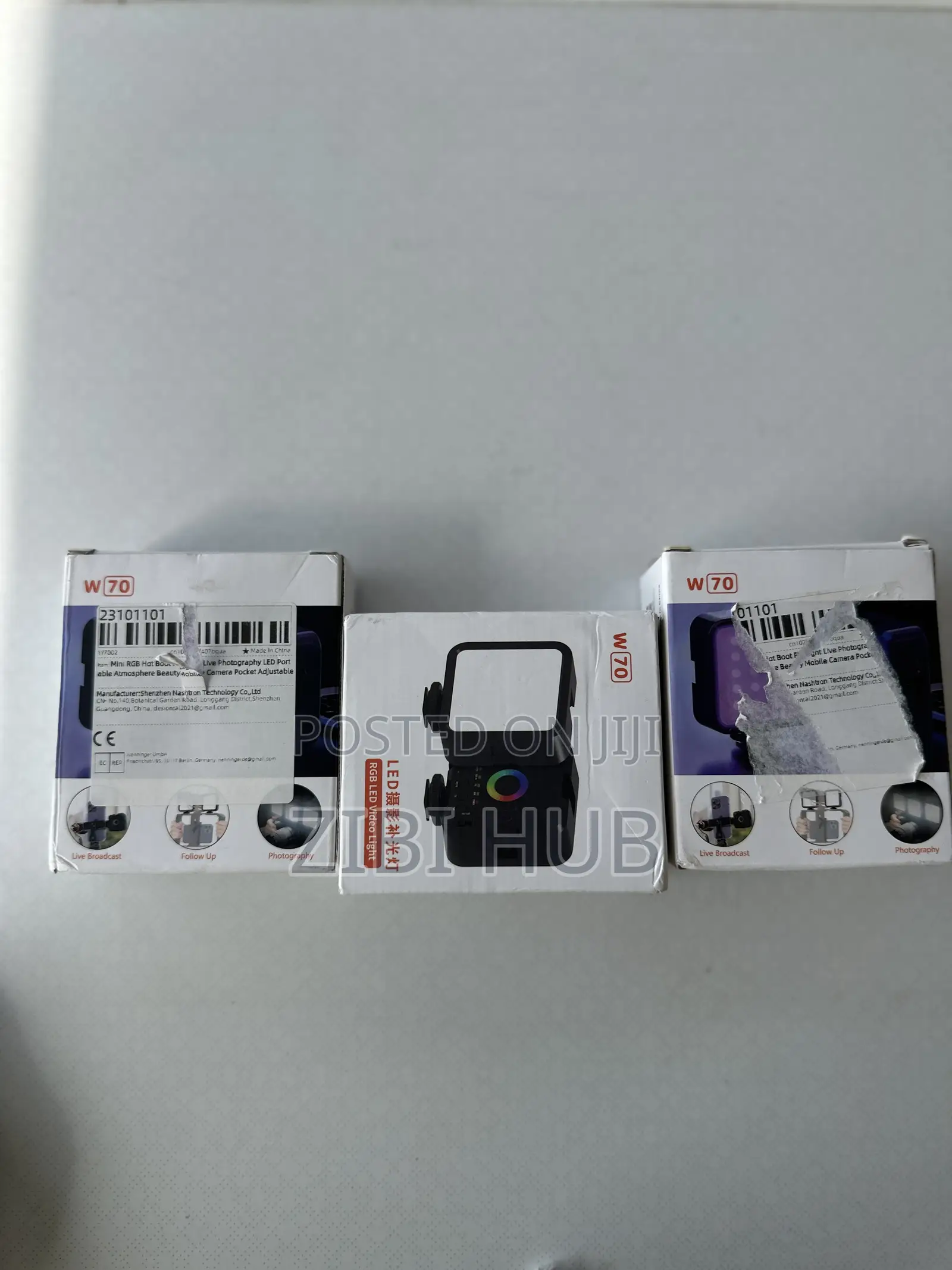 Mini RGB Hot Boot Fill Light