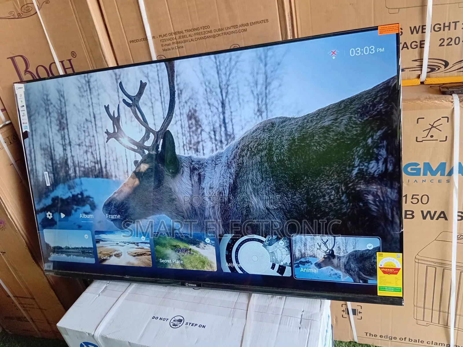 Sigma 55” Smart -Tv Latest Technology