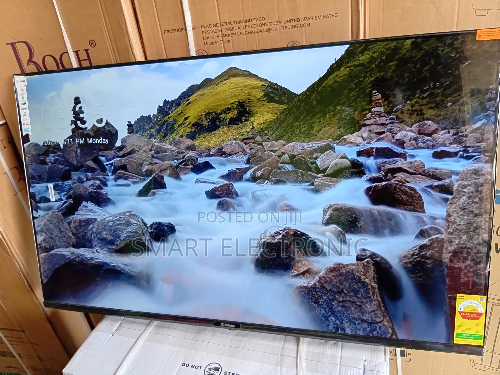 Sigma 55” Smart -Tv Durable Reliable