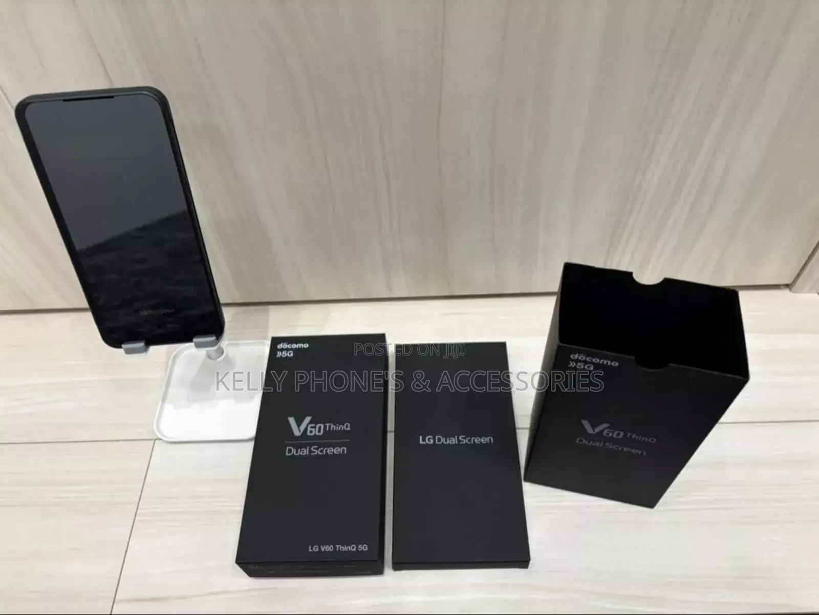 New LG V60 ThinQ 5G UW 128 GB Black