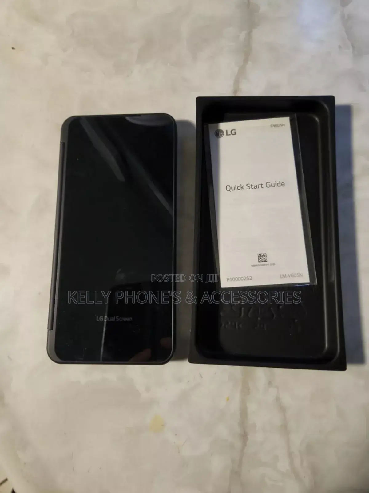 New LG V60 ThinQ 5G UW 128 GB Black