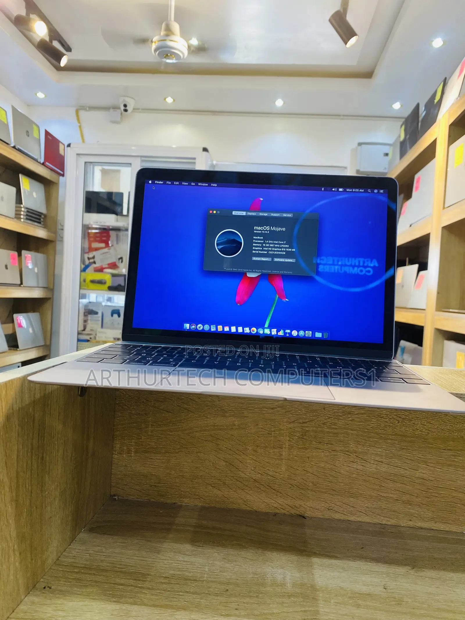 Laptop Apple MacBook Air 2017 16GB Intel Core I7 SSD 256GB