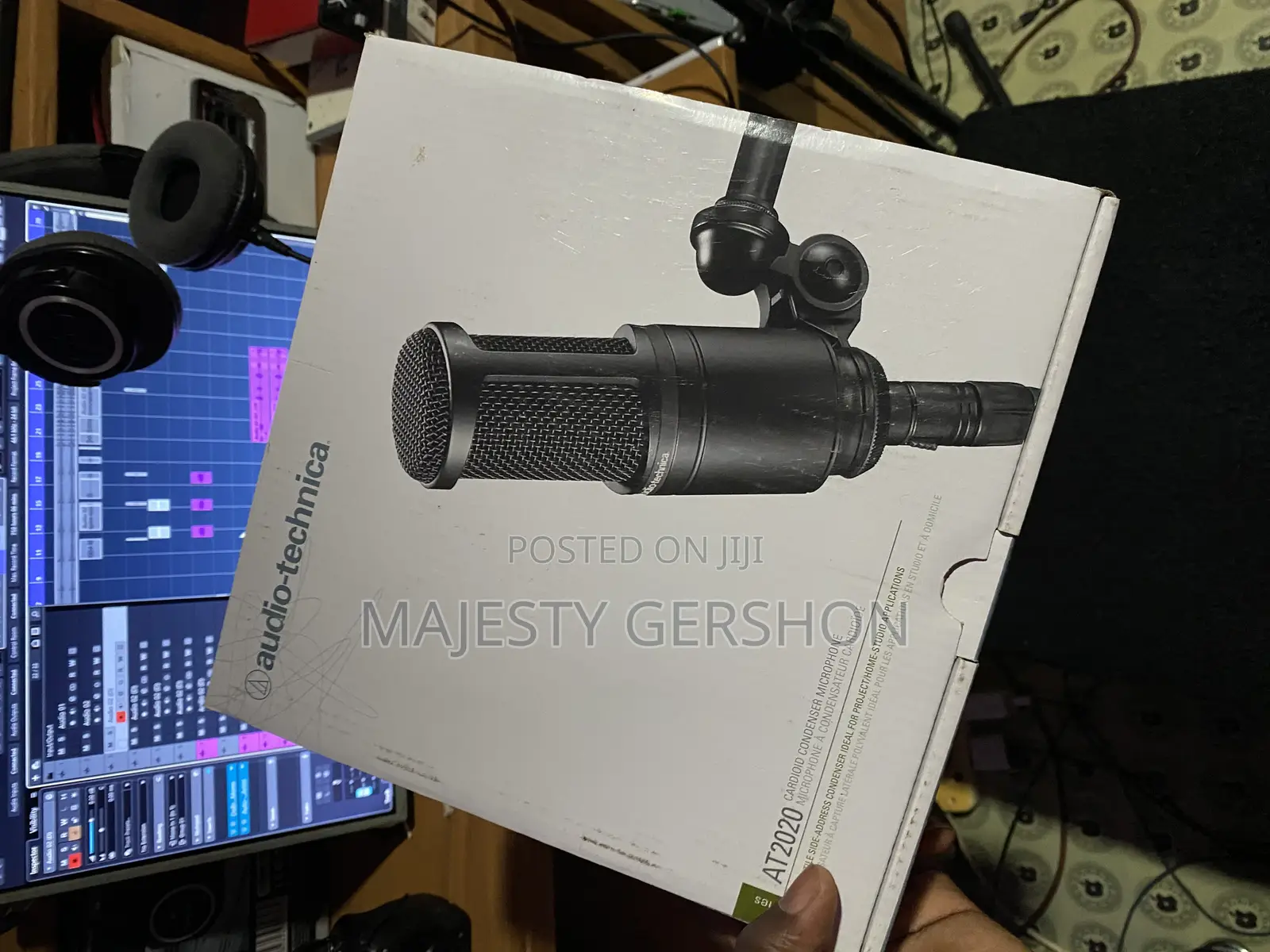 Audio Technica At2020 Studio Microphone