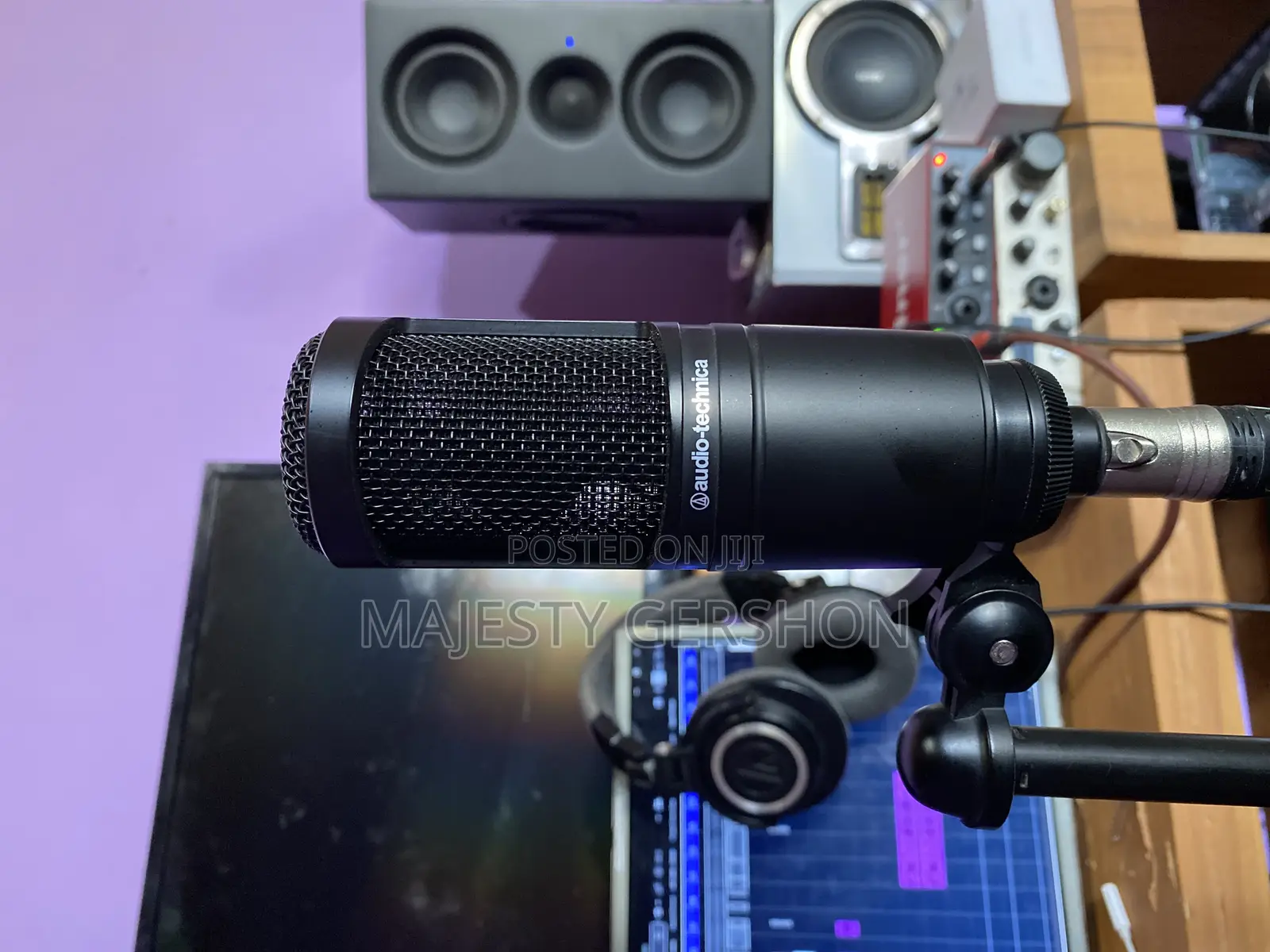 Audio Technica At2020 Studio Microphone
