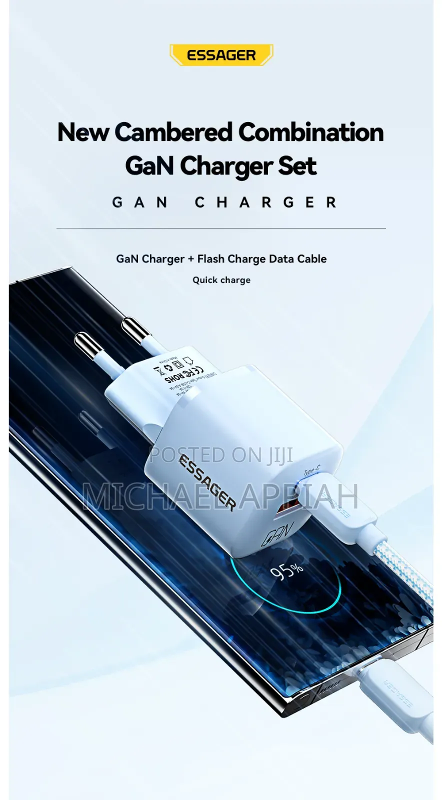 Essager 20w Gan Charger And Cable