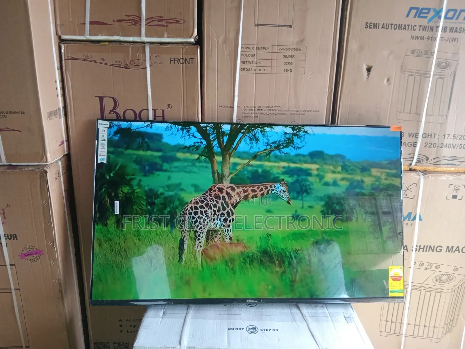 Sigma 55 Inches Smart Led – Vibrant Screen, Powerful Audio