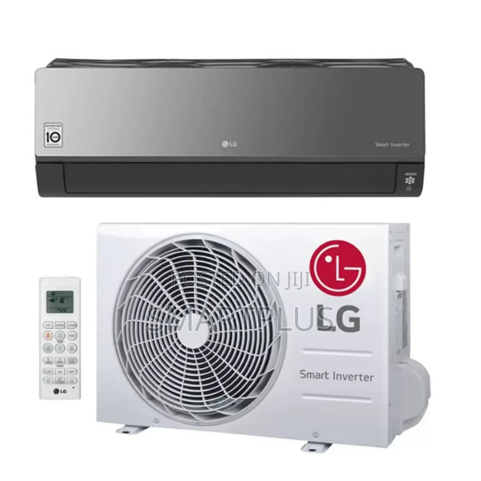 Lg 1.5hp Artcool Dual Inverter Air Conditioner - S4-Q12jartb