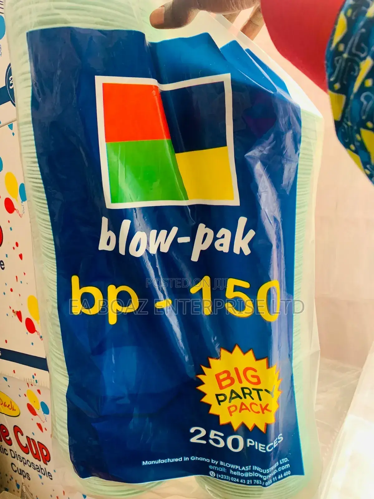 Blow-Pak Bp-150 Big Party Pack Small Size 250pieces
