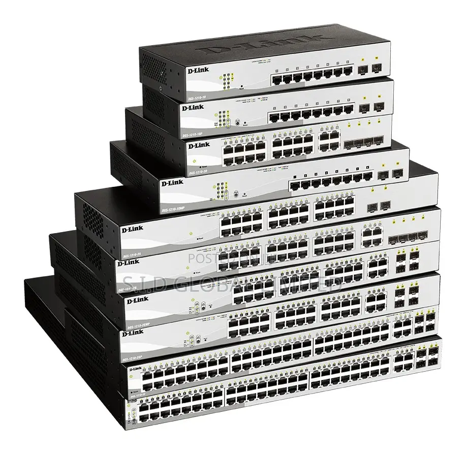 Dgs-1210 - Use Fibre Uplinks To Connect Across Longer Distances