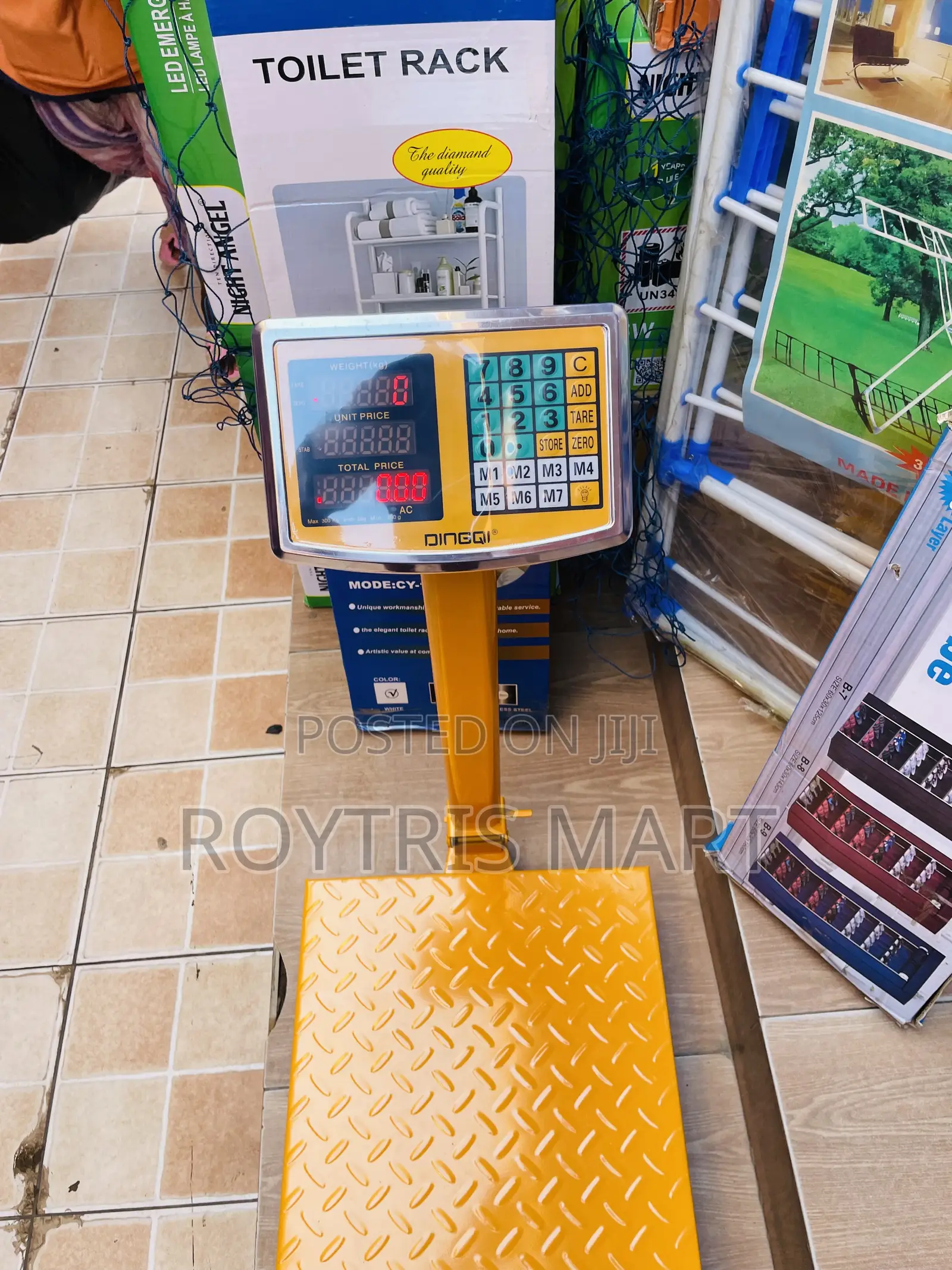 300kg Digital Platform Scale Led Screen