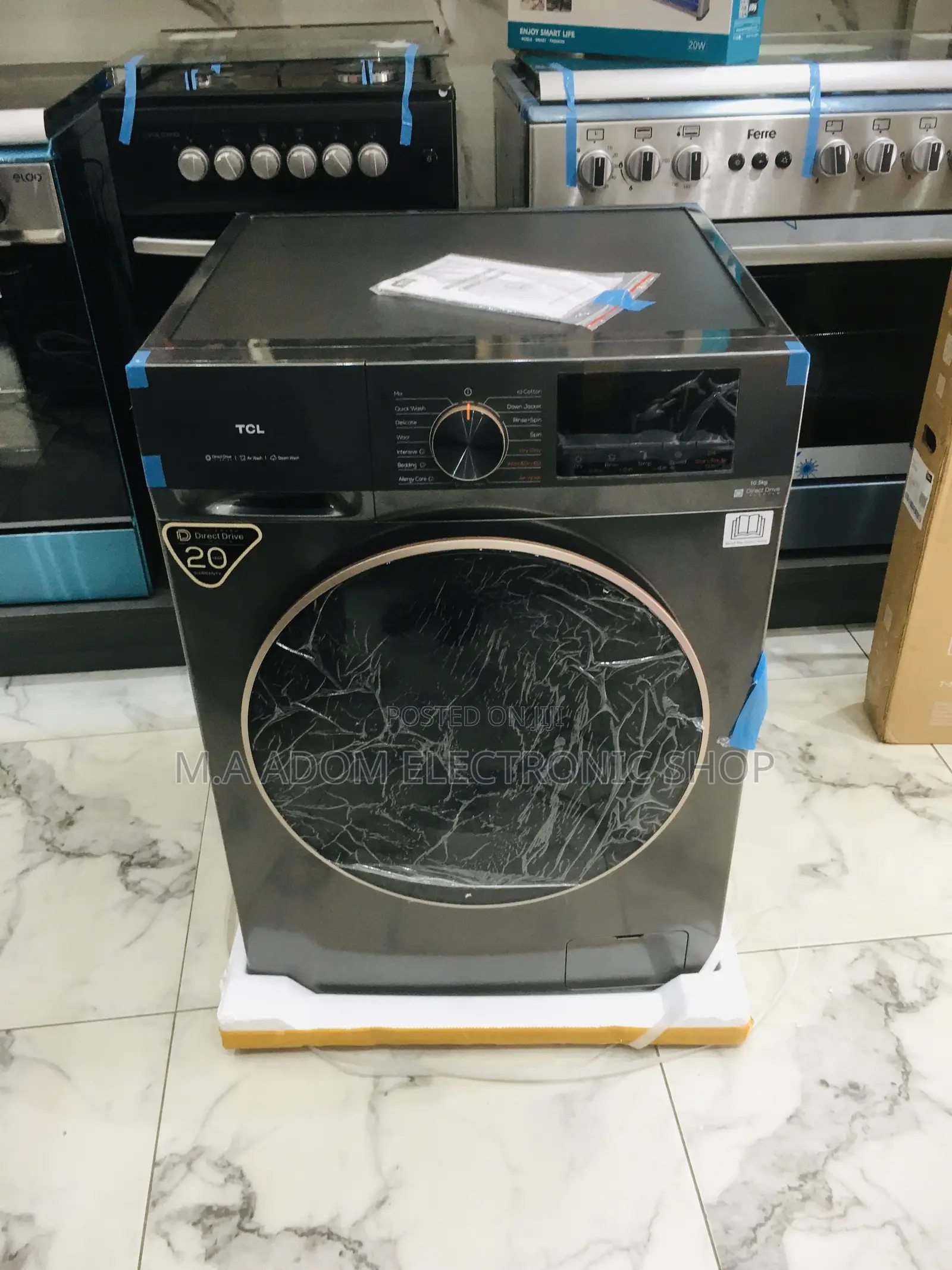 Fully Automatic TCL 10.5 Kg Wash Dry Washing Machine