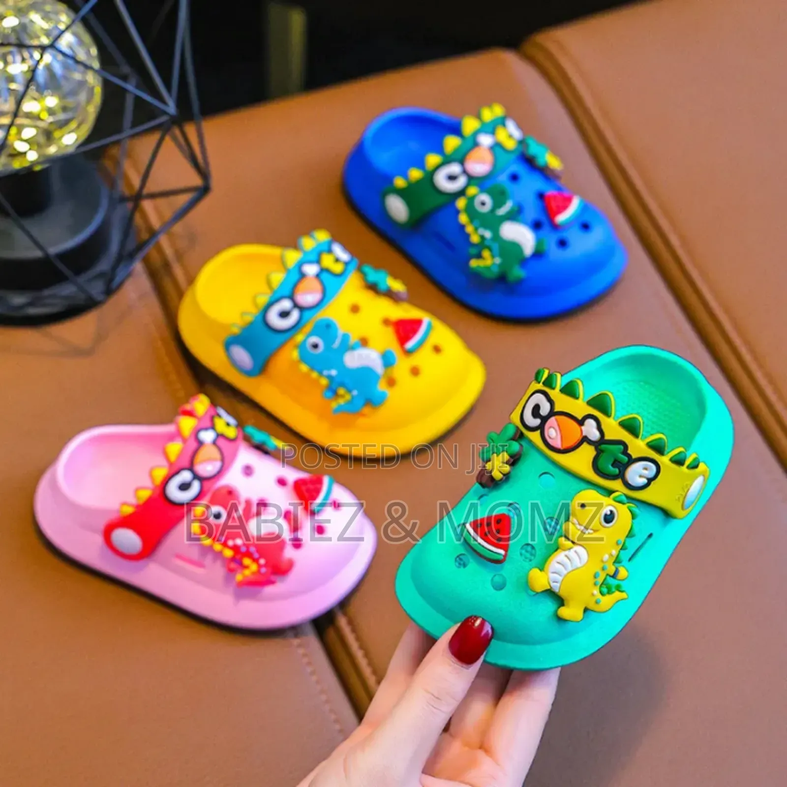 Soft Cartoon Kids Clogs – Lightweight Anti-Slip Shoes