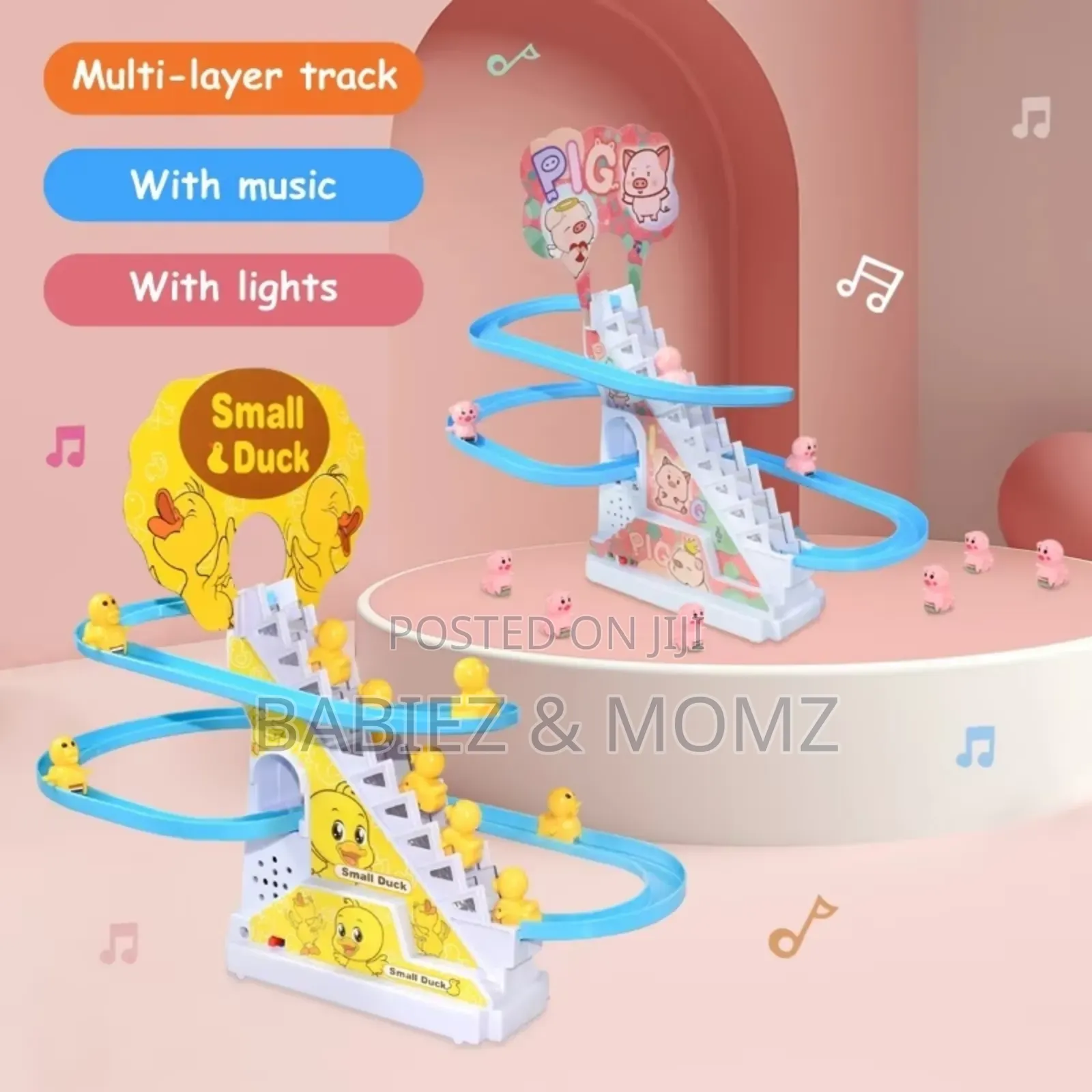 Climbing Duck Toy With Music Lights – Fun, Smart Educational!