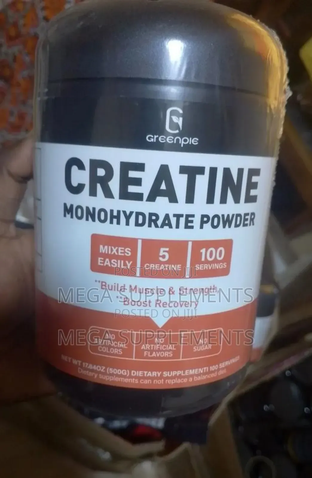 Original Micronized Creatine Monohydrate #500grams #100 Servings