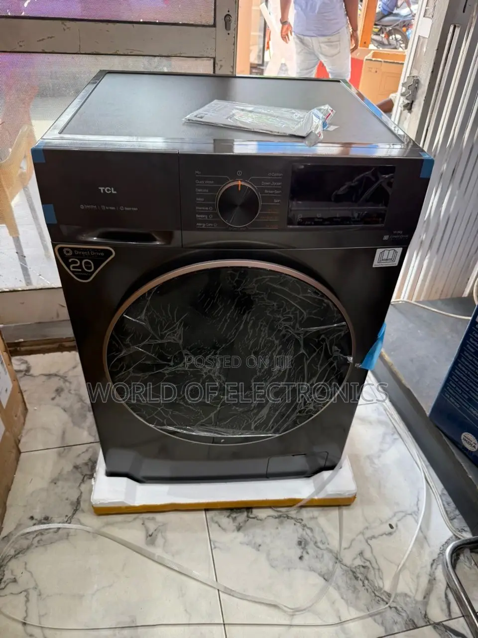 TCL 10.5kg/6kg Inverter Wash /Dry Front Load Washing Machine