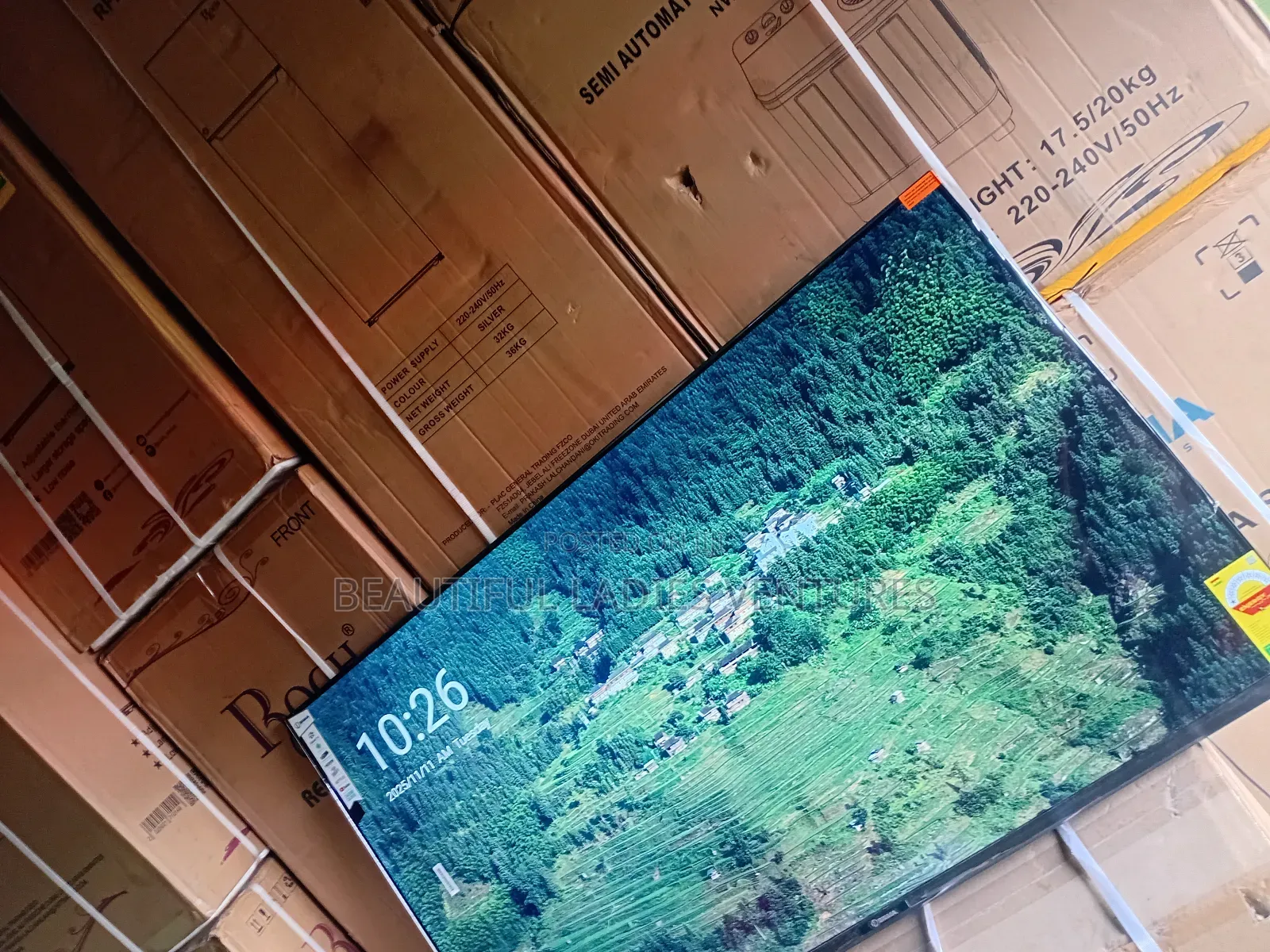 Smart 55 Tv With Built-in Netflix, Youtube,Seamless Wi-Fi Connection