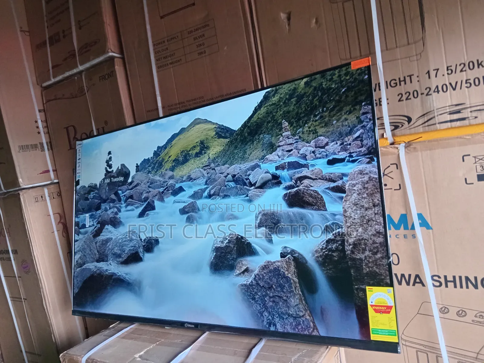 “Cinema at Home: Sigma 55′′ Uhd Smart Tv – Sigma Tv