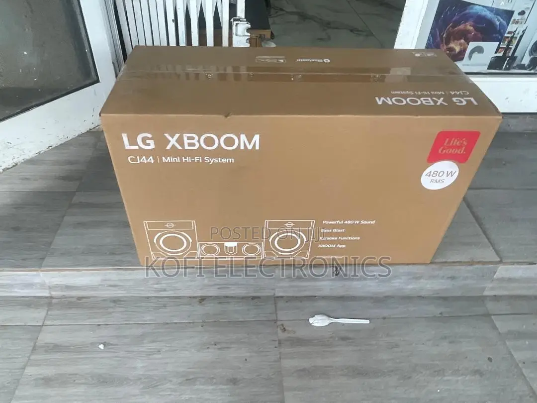 Feel Every Beat Lg Xboom Cj44 480w RMS Super Sound!