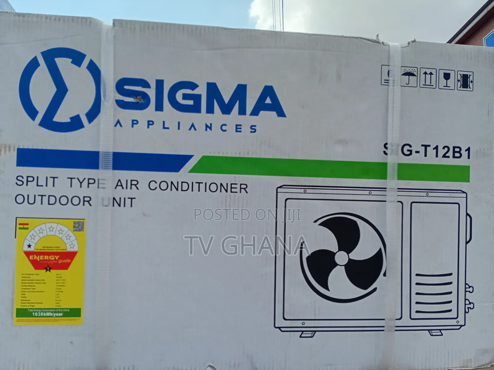 **Affordable Sigma 1.5hp Split Unit – Strong Cooling Performance