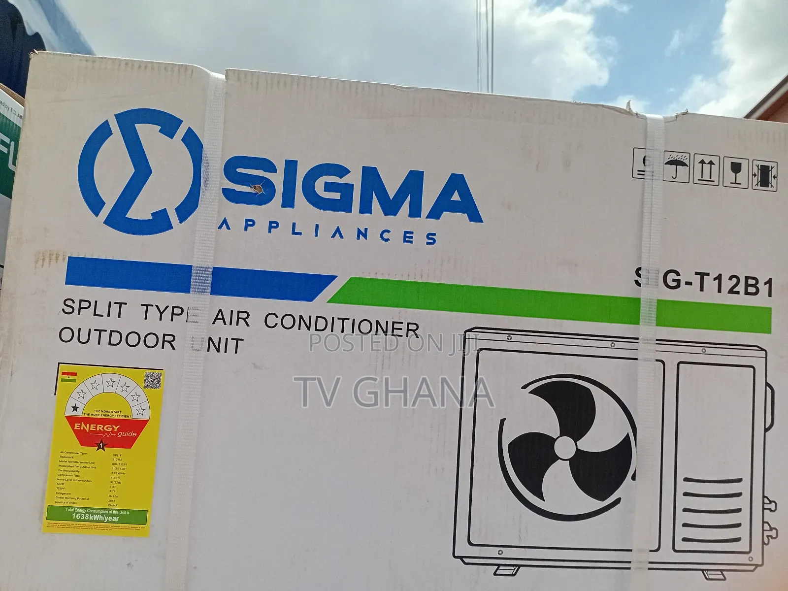 **Affordable Sigma 1.5hp Split Unit – Strong Cooling Performance