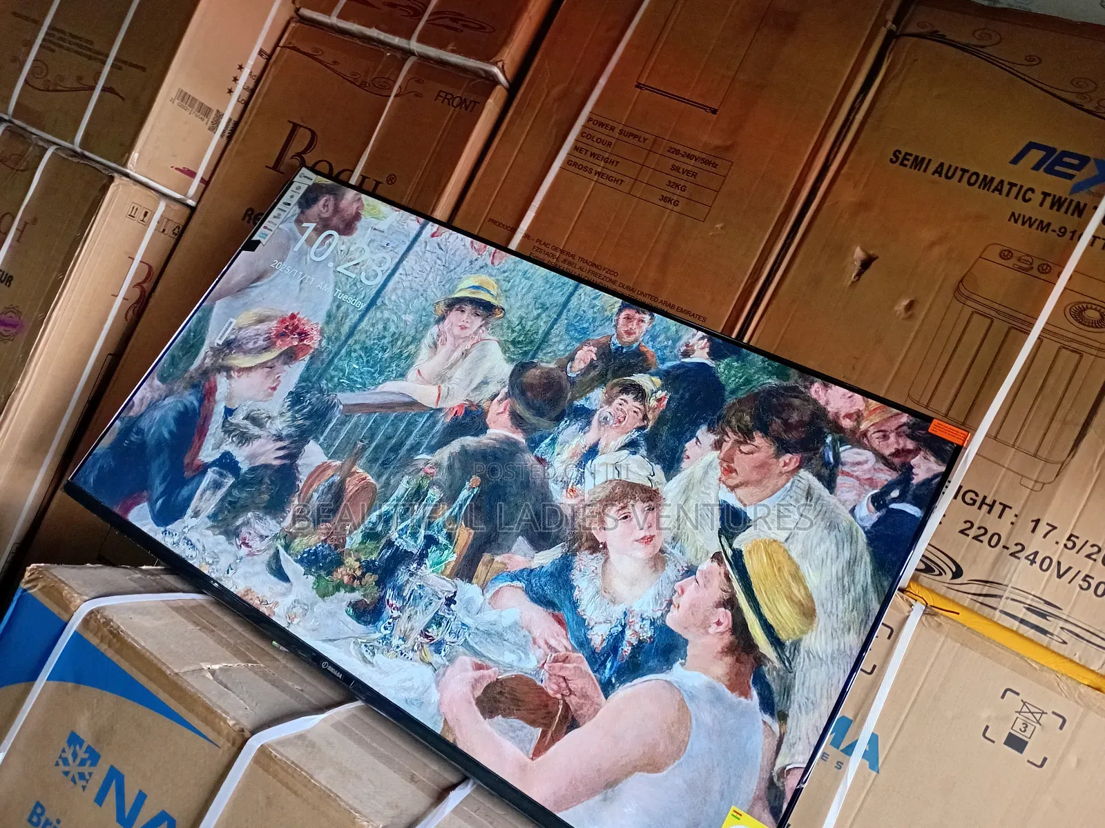 Magnificent 50inches Sigma Color Accuracy and Wi-Fi Connectivity