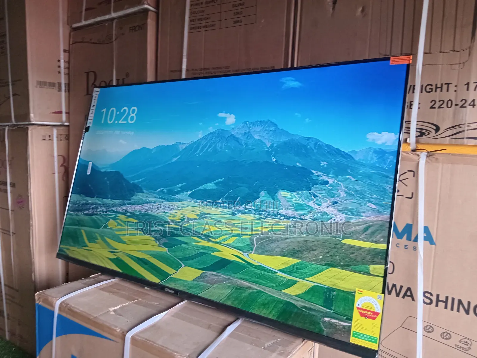 “Sigma 55′′ Smart Tv – Android 14, – Your Home Entertainment Hub